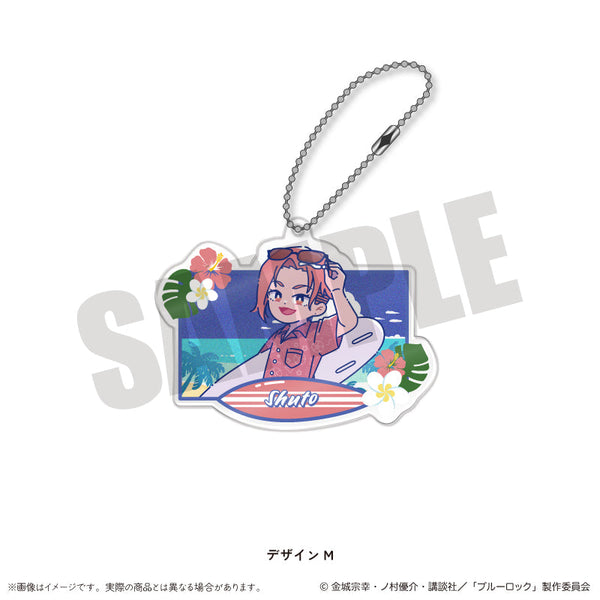 『ブルーロック』アクリルキーホルダー にゅーとろ 第2弾 M 閃堂秋人