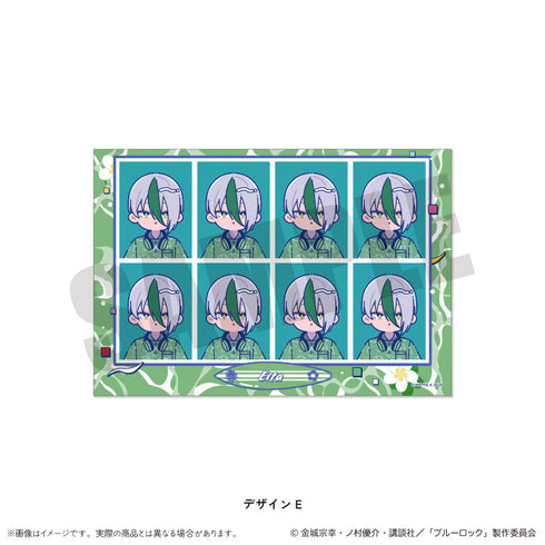 『ブルーロック』証明写真風ステッカー にゅーとろ 第2弾 E 乙夜影汰