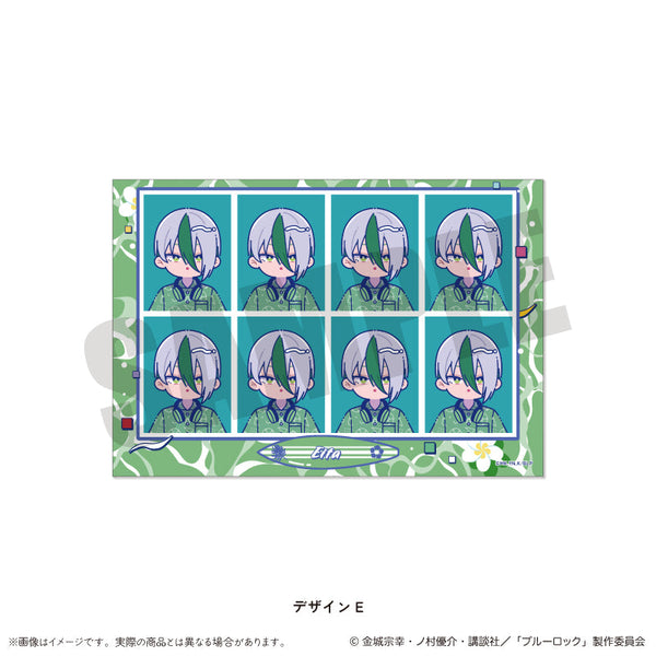 『ブルーロック』証明写真風ステッカー にゅーとろ 第2弾 E 乙夜影汰