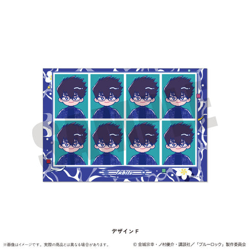 『ブルーロック』証明写真風ステッカー にゅーとろ 第2弾 F 烏旅人