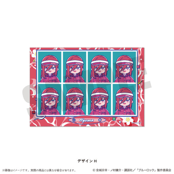 『ブルーロック』証明写真風ステッカー にゅーとろ 第2弾 H 千切豹馬