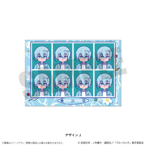 『ブルーロック』証明写真風ステッカー にゅーとろ 第2弾 J 氷織羊