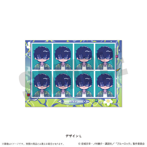 『ブルーロック』証明写真風ステッカー にゅーとろ 第2弾 L オリヴァ・愛空