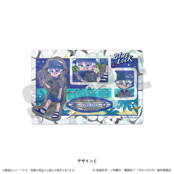 『ブルーロック』ホログラムステッカーシート にゅーとろ 第2弾 C 凪誠士郎