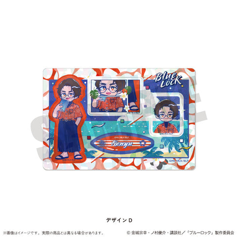 『ブルーロック』ホログラムステッカーシート にゅーとろ 第2弾 D 雪宮剣優