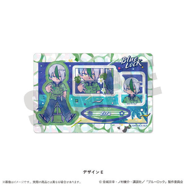 『ブルーロック』ホログラムステッカーシート にゅーとろ 第2弾 E 乙夜影汰