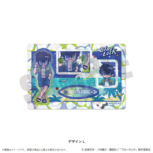 『ブルーロック』ホログラムステッカーシート にゅーとろ 第2弾 L オリヴァ・愛空