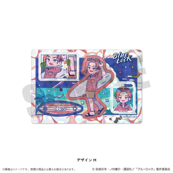 『ブルーロック』ホログラムステッカーシート にゅーとろ 第2弾 M 閃堂秋人