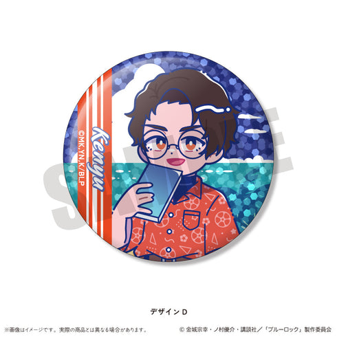 『ブルーロック』トレーディングホログラム缶バッジ にゅーとろ 第2弾【BOX】