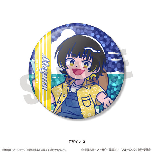 『ブルーロック』トレーディングホログラム缶バッジ にゅーとろ 第2弾【BOX】