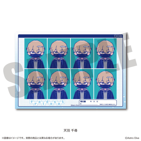 『Astro Dive』証明写真風ステッカー にゅーとろ 第2弾 F 天羽千尋
