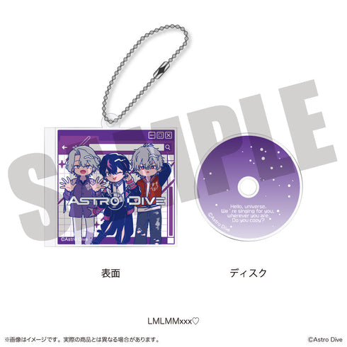 『Astro Dive』CDケース風キーホルダー にゅーとろ 第2弾 A LMLMMxxx♡