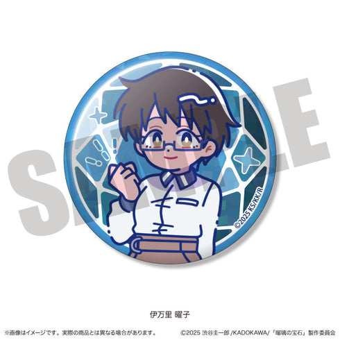 『瑠璃の宝石』にゅーとろ ホログラム缶バッジ【BOX】