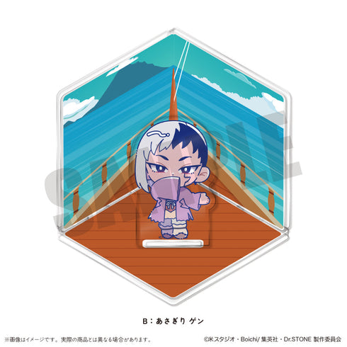 『Dr.STONE』にゅーとろ 第二弾 アクリルジオラマ B あさぎりゲン
