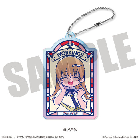 『WORKING!!』にゅーとろ オーロラアクリルキーホルダー D 轟八千代
