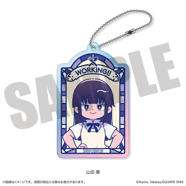 『WORKING!!』にゅーとろ オーロラアクリルキーホルダー H 山田葵