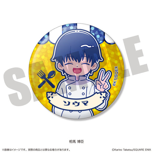 『WORKING!!』にゅーとろ キラキラ缶バッジ【BOX】