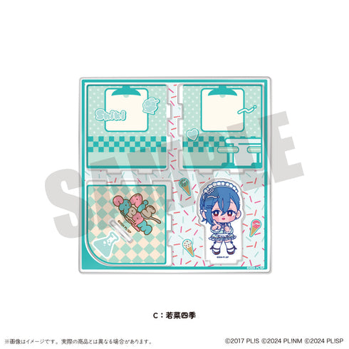 『ラブライブ!シリーズ』AiScReam にゅーとろ アクリルジオラマ C 若菜四季