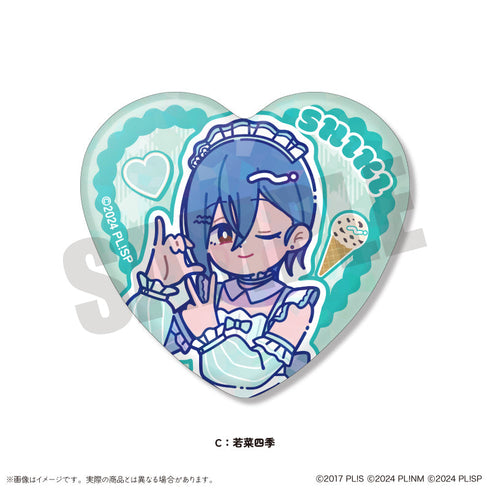 『ラブライブ!シリーズ』AiScReam にゅーとろ トレーディングハート型缶バッジ【BOX】
