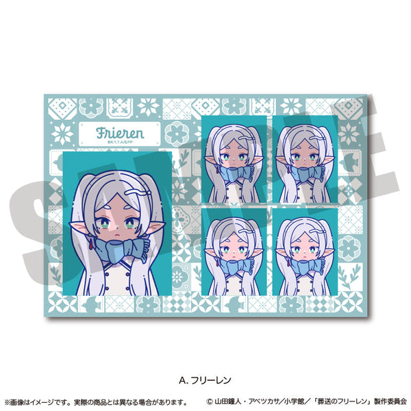 『葬送のフリーレン』証明写真風ステッカー にゅ〜とろ 第2弾 A フリーレン