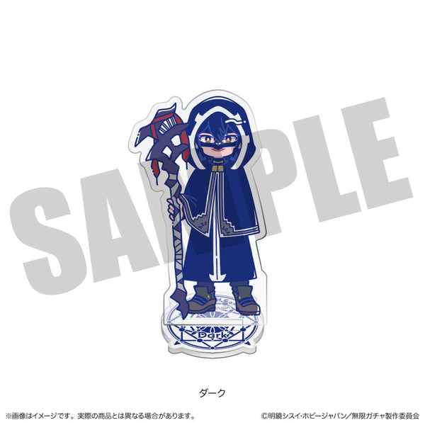 『無限ガチャ』にゅーとろ アクリルスタンド B ダーク