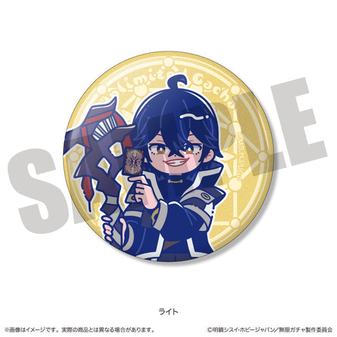 『無限ガチャ』にゅーとろ トレーディングキラキラ缶バッジ【BOX】