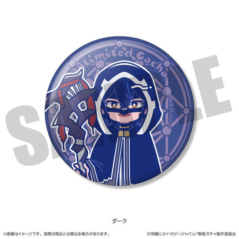 『無限ガチャ』にゅーとろ トレーディングキラキラ缶バッジ【BOX】