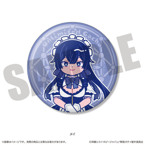 『無限ガチャ』にゅーとろ トレーディングキラキラ缶バッジ【BOX】