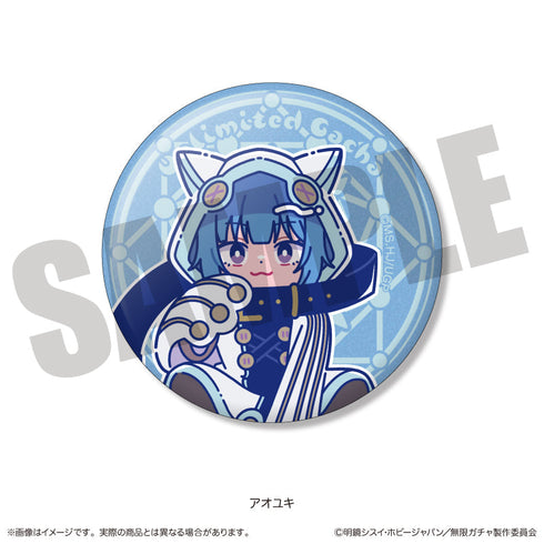 『無限ガチャ』にゅーとろ トレーディングキラキラ缶バッジ【BOX】