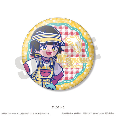 『ブルーロック』トレーディングホログラム缶バッジ にゅーとろ 第3弾【BOX】