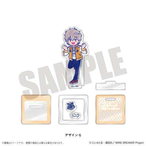 WIND BREAKER - Kyutoro, Vol. 2: Acrylic Stand G. Rabbit Ear Mountain Dingko.