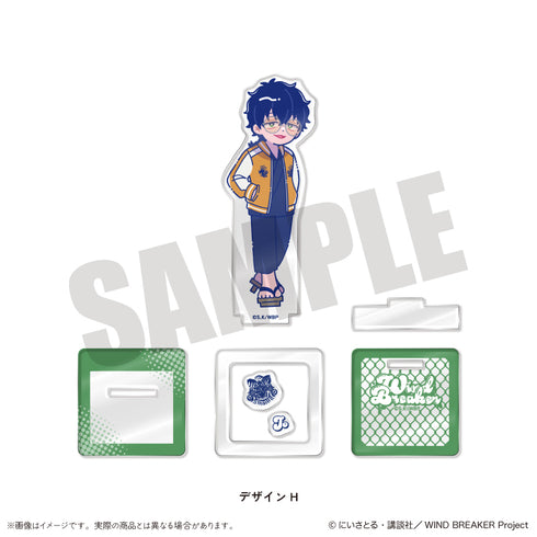 WIND BREAKER" Kyutoro Vol.2 Acrylic Stand H Jukamejo