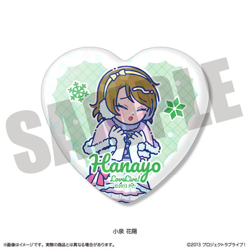 『ラブライブ!』にゅーとろ 第2弾 トレーディングキラキラハート缶バッジ【BOX】
