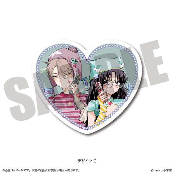 《隔壁座位那家伙用那种眼神盯着我》模切贴纸 C