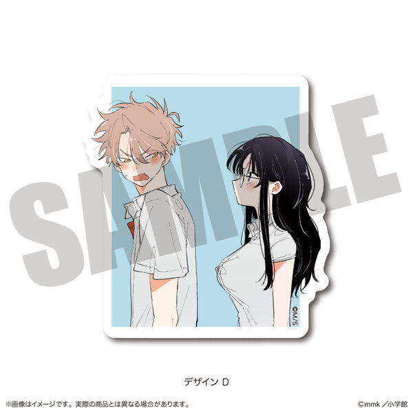 《隔壁座位那家伙用那种眼神盯着我》模切贴纸 D