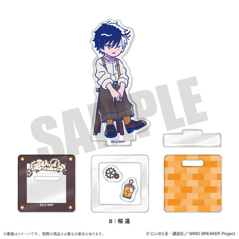 "WIND BREAKER" Nyutoro Birthday Goods: Haruka Sakura Acrylic Stand - Photogenista - B