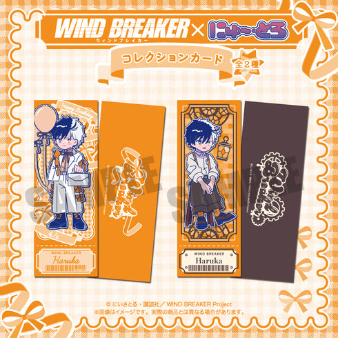 "WIND BREAKER" Nyu~toro Birthday Goods: Haruka Sakura Collection Card A