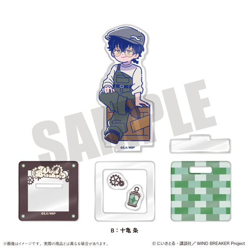 "WIND BREAKER" Nyutoro Birthday Merchandise: Jukamejo Acrylic Stand B