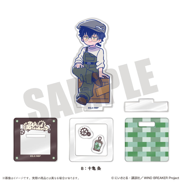 "WIND BREAKER" Nyutoro Birthday Merchandise: Jukamejo Acrylic Stand B
