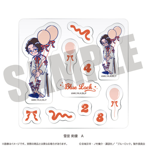 《藍鎖》客製化貼紙組 nyu~toro 雪宮劍優生日 A