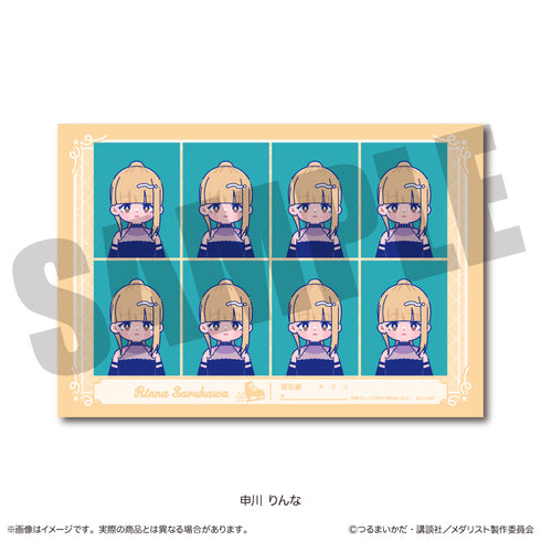 "Medalist" Nyutoro ID Photo-Style Sticker G: Rinna Shinagawa