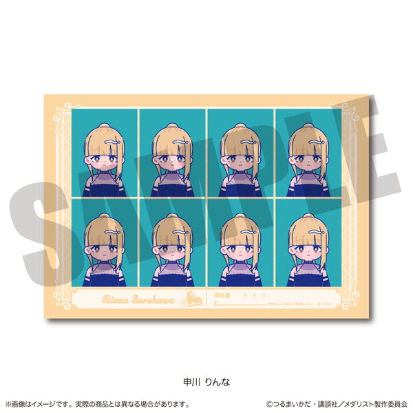 "Medalist" Nyutoro ID Photo-Style Sticker G: Rinna Shinagawa