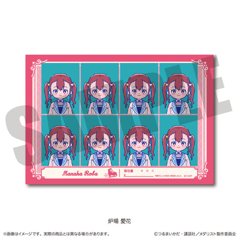 《獎牌得主》nyu~toro 證件照風格貼紙 H 爐場 愛花
