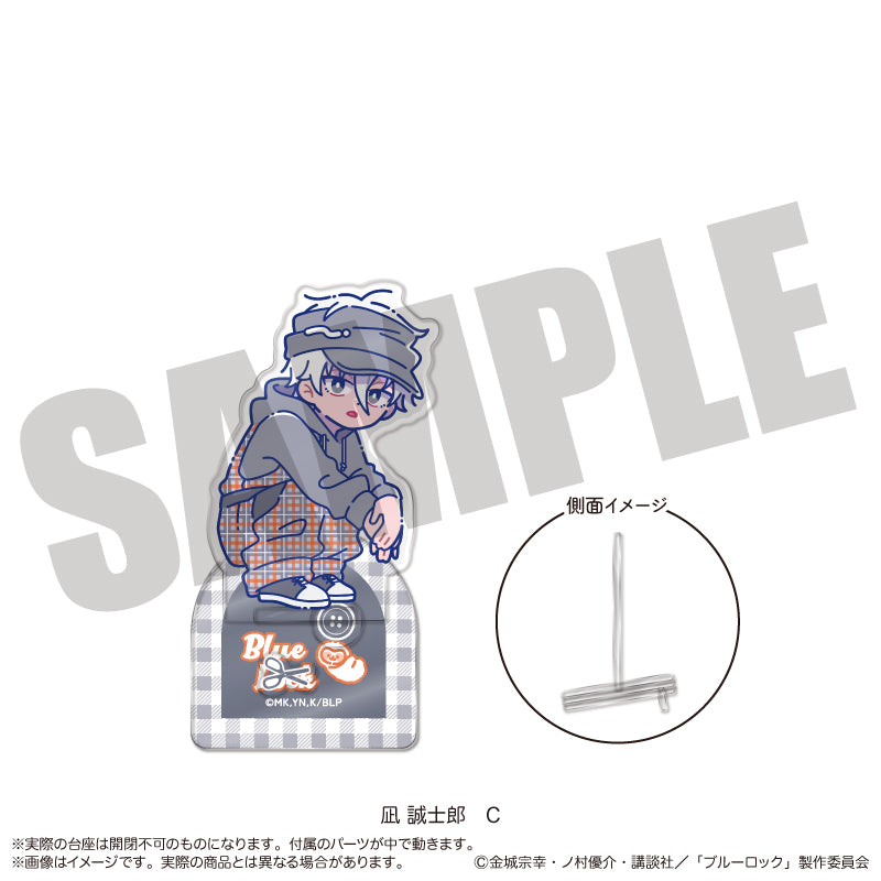 ブルーロック』アクリルスタンド にゅ〜とろ 凪 誠士郎バースデー C