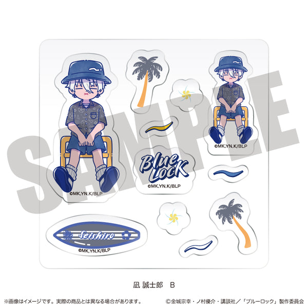 『ブルーロック』カスタムステッカーシート にゅ〜とろ 凪 誠士郎バースデー B