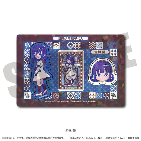 "Hanako-kun: The Boy Bound to the Earth 2" Hologram Sticker Sheet Nyu~toro Aoi Akane F