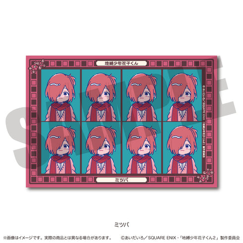 《地缚少年花子君2》证件照风格贴纸 纽~托罗 三叶 I