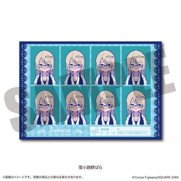 『妖狐×僕SS』証明写真風ステッカー にゅ〜とろ D 雪小路野ばら