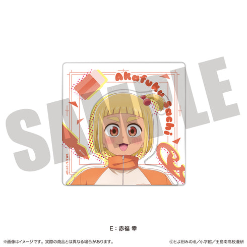 "Draw This and Die" Acrylic Clip with Background E by Sachi Akafuku