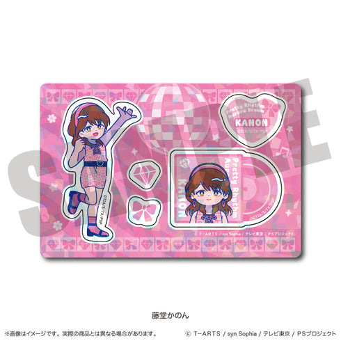 "Pretty Rhythm: Aurora Dream" Hologram Sticker Sheet E: Kanon Todo